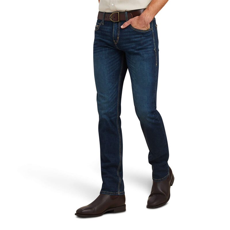 Ariat Jeans Herren - M8 Modern Tekstretch Brawley Slim Leg DunkelBlau ( UKYAM-1794 )
